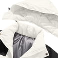 thumbnail image 6 of Men's Color Block Loose Casual Warm Windproof Waterproof Long-Sleeve Outerwear With Detachable Hood Leisure Oversize Jackets for Men, 6 of 7