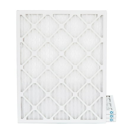 

16-3/8 x 21-1/2 x 1 MERV 11 ( MPR 1000 FPR 7-8 ) Pleated 1 Air Filters for AC and Furnace. 4 PACK. Exact Size: 16-3/8 x 21-1/2 x 3/4