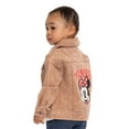 thumbnail image 5 of Minnie Mouse Baby and Toddler Girls' Graphic Denim Jacket, Sizes 12M-5T, 5 of 17