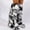 Black and White, variant on Women's Knee-High Winter Boots with Plush Faux Fur Top, Round-Toe Flat Design for Ultimate Warmth, Indoor & Outdoor Comfort