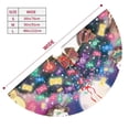 thumbnail image 2 of Lsque Sanrio Print Christmas Tree Skirt, Tree Skirt with Ties or Velcro, Perfect for Holiday Decorations, Halloween, and New Year-48", 2 of 7