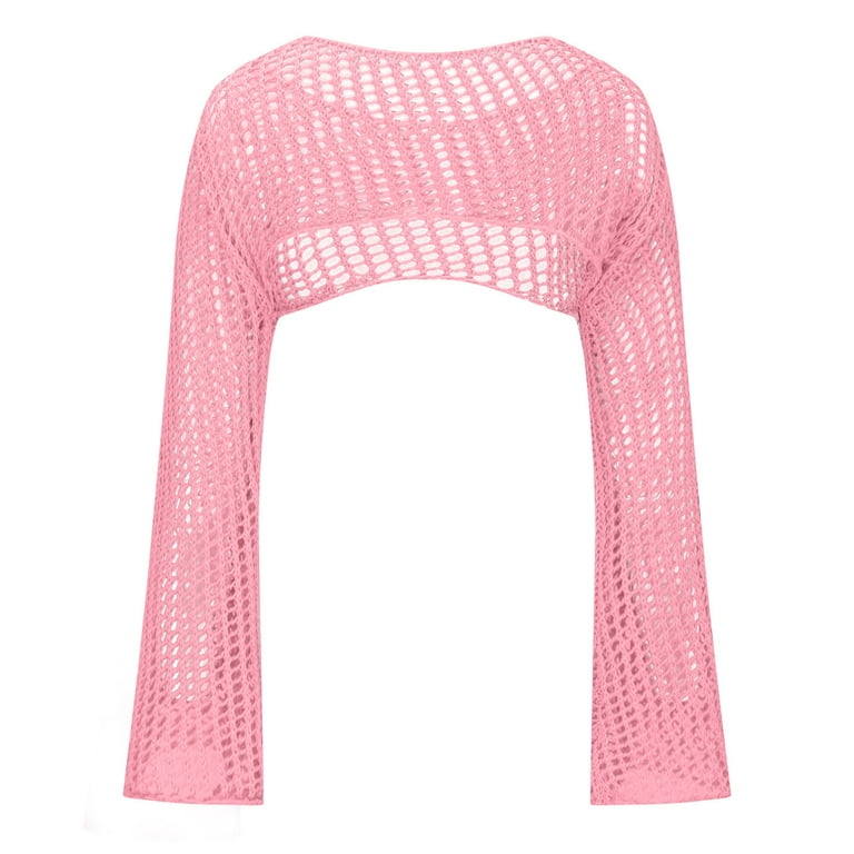 ★23FW★CODE GRAPHY★(WOMAN) CROP PATCHWORK KNITWEAR ZIP-UP Xysaqa Women's Long Sleeve Crop Top Crochet Beach Cover Up