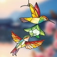 thumbnail image 2 of Décoration Murale en Métal Colibri Coloré Ornements Suspendus en Métal, 2 of 6