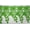 GREEN, variant on Altotux 4.5" Gold Orange Gray Eggplant Embroidered Venice Lace Trim By 15"
