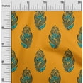 thumbnail image 1 of oneOone Coton Popeline Feuilles & Imprimé Floral en Tissu Bloc par Yard 42 Pouces de Large, 1 of 4