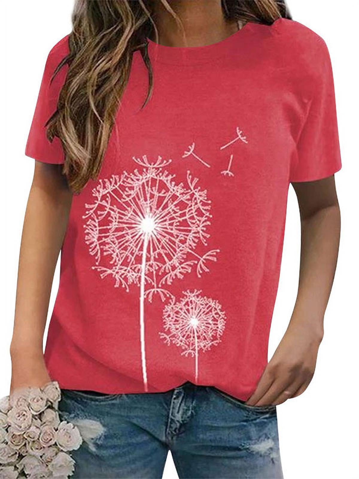 Womens T-Shirts - Walmart.com | Red 
