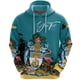 thumbnail image 3 of Sudadera con capucha de las Bahamas con estampado 3D de la bandera de las Bahamas 2024, ropa de calle de manga larga para hombre, jerséis informales de gran tamaño, 3 of 5
