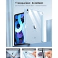 thumbnail image 3 of Case for New iPad Generation, with Pencil Holder, Slim Back Protective Case with Clear Transparent Back Shell & Auto Wake/Sleep(Light Blue,ipad air4 10.9), 3 of 7