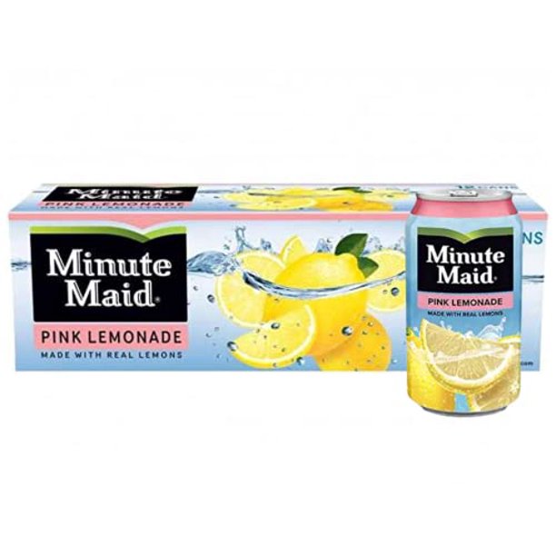 Minute Maid Pink Lemonade Cans, 12 Ounces Bundled By (48 Pack