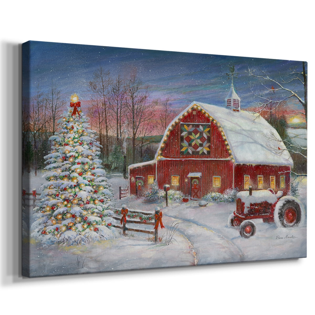 Anticipating Christmas- Gallery Wrapped Canvas
