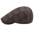 thumbnail image 6 of LEKODE Paperboy Hats for Men Flat Cap Warm Hats for Women Mens Hat Women's Berets Beret Hat Hair Berets for Women Coffee M, 6 of 8