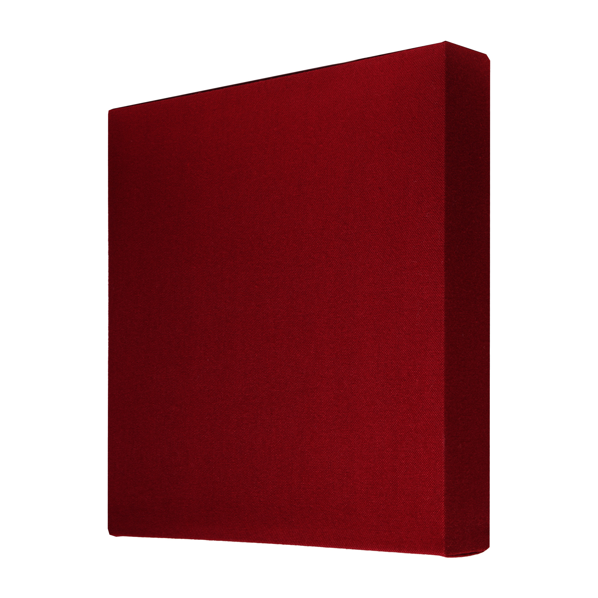 ATS Acoustics Tackable Acoustic Panel 24" x 24" x 4" Sound Absorbing Professional Studio Quality Tack Board Wall Panel (Claret)