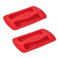 thumbnail image 1 of Hyasfey 2 Pcs Silicone Toaster Covers Bread Machine Cover Washable Lid Kitchen Appliance Covers for 2-Slice Toaster Dust Protection Easy Handling, 1 of 8