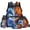 Ice Fire Dragon, variant on Yspwyqan White Shark Ocean School Backpack Set 4Pcs with Lunch Box Pencil Case Water Bottle Bag, 17 Inch Lightweight Bookbag Fits 13 Inch Laptop for Elementary Middle School