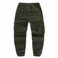 thumbnail image 4 of Kakii Men's Outdoor Hiking Pants Ripstop Wild Cargo Pants Army Camo Casual Work Pants with Pockets, 4 of 6