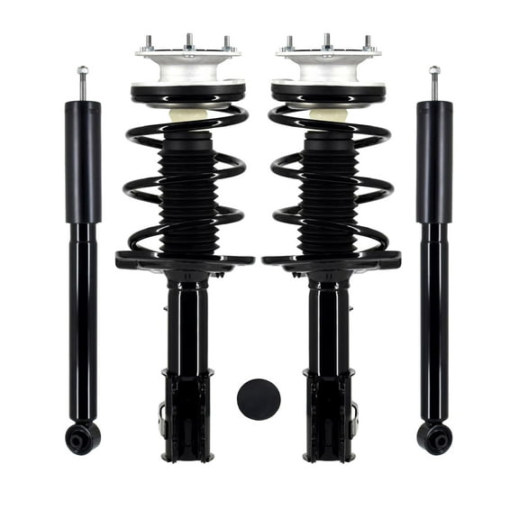Set of 4 Front Quick Complete Strut-Coil Spring-Rear Shock For 2014-2018 Cadillac Ats AWD