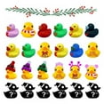 thumbnail image 3 of Advent Calendar 2022 - 24 Rubber Ducks for Boys, Girls, Kids, and Toddlers Rubber Ducky Bath Toy Creative Christmas Gifts Perfect for Decoration, Party Favors, Birthday, 3 of 9