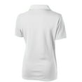 thumbnail image 6 of Sport Tek Adult Female Women Y-placket Plain Short Sleeves Polo White Large, 6 of 6