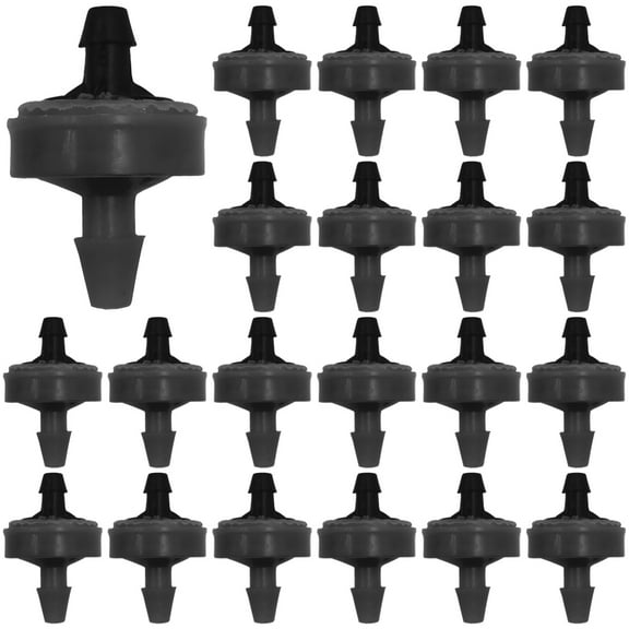 Pressure Compensating Dripper 4L/H 50 Pack, Flow Regulator Emitter for Drip Irrigation System, Garden Watering Equipment for Greenhouse Orchard Plants