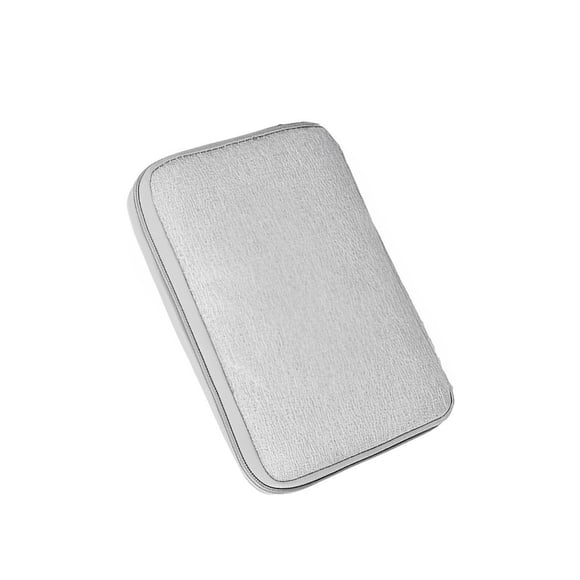 Bolsa de almacenamiento digital Cremallera Ahorro de espacio Estuche de transporte Bolsas de malla resistentes a los golpes Paquete de transporte Almacenamiento y organización del hogar gris 2 Cateissary HA076953-03