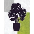thumbnail image 2 of Wang, Melissa 19x24 White Modern Wood Framed Museum Art Print Titled - Green Plantling II, 2 of 4