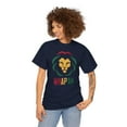 thumbnail image 2 of DJH Apparel | Jamaican Lion Whap'em Inspirational Cultural Unisex T-Shirt, 2 of 5