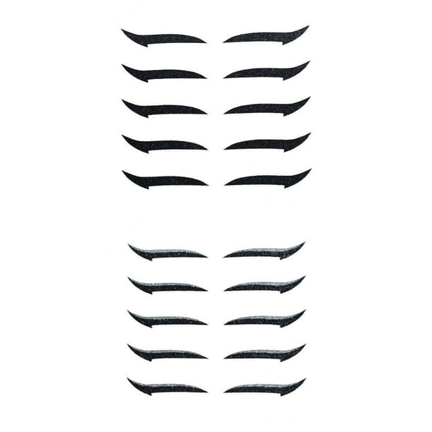 stickers,reusable stencils for makeup eye pads,perfect winged stencil