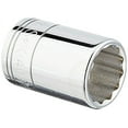 thumbnail image 2 of 1/2 in Drive, 18mm Metric Socket, 12 Points,  Steel, Chrome, 18 mm, 2 of 3
