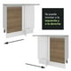 thumbnail image 5 of Mueble de Cocina Esquinero Madesa Glamy con 1 Puerta Marron, 5 of 9