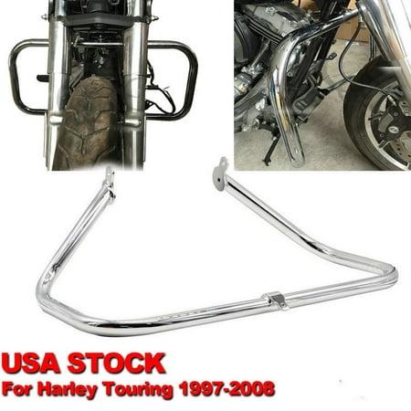 - HTT Chrome Highway Rail Engine Guard Crash Bar For Harley Touring 1997-2008 (Road King FLHR/ Ultra Limited FLHTK/ Electric Glide standard FLHT)