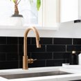 thumbnail image 4 of Smart Tiles Peel and Stick Backsplash, 5 Adhesive Tiles, Oslo Black, 22.56"x10.87", 4 of 5