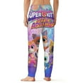 thumbnail image 3 of Super Kitties Men's Sleeping Pants Soft Pajama Lounge Pants Casual Sleep Pants 2XL, 3 of 7