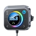thumbnail image 4 of Adaptador de audio portátil Cargador de coche compatible con Bluetooth Adaptador de coche FM Kit de coche, 4 of 4