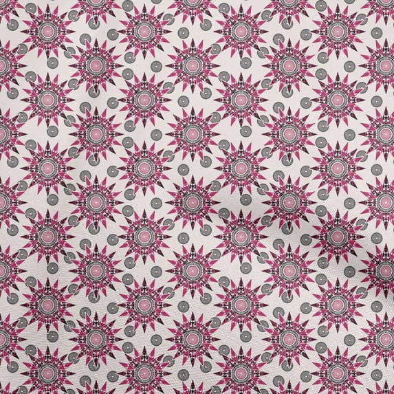 oneOoneSilkTabbyDarkMagentaFabricAsianBlockSewingCraftProjectsFabricPrintsByYard42InchWide