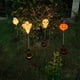 thumbnail image 5 of Linterna de calabaza fantasma tambaleante con energía solar para Halloween, decoración de esqueleto con mueca brillante y espeluznante, luz de estaca, 5 of 7