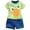 style-12 Green, variant on Gubotare Boy Pjs Baby Toddler Kids Pajamas Set Pjs 2pcs 3T 4T (Grey,3-4 Years)