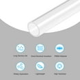 thumbnail image 3 of Acrílico Tubo Transparente Rígido Redondo Tubo 24mm ID 30mm OD 18 para Lámparas y Linternas, Agua Refrigeración Sistema, 3 of 6