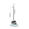 thumbnail image 3 of Pet Hair Broom, Brooms and Dustpan Set Double-Layer Scraper Foldable Dustpan Non-Stick Hair Dustpan Sweeping Brooms 180-Degree Rotatable Brooms for Vertical Storage Broom and Dustpan Set, 3 of 9