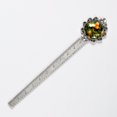 thumbnail image 5 of Oranges Book Accessories: Vintage Silver Lace-Edged Bookmark, Gift for Readers and Book Lovers, 5 of 5