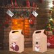 thumbnail image 2 of 24 bolsas de papel kraft navideñas, bolsas de regalo para galletas, bolsas de embalaje creativas, 2 of 6