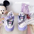 thumbnail image 2 of Kawaii Sanrios Star My Melody Kuromi modelo de muñeca para niños, zapatos deportivos con cordones, zapatos de tablero antideslizantes casuales, regalo para niños, 2 of 5