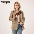 thumbnail image 2 of Wrangler Womens Wallet Small Rfid Blocking Wristlet Wallets Cute Bifold Ladies Wallet with Zipper Pocket, Coffee, 2 of 6