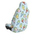 thumbnail image 2 of Disketp Frog In Mermaid Car Seat Covers Universal Front Seat Coves for Car Accessories ,Padded Car Covers for Automotive, SUV, Truck, and Van, 2 of 5