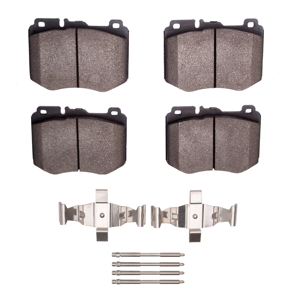 Dynamic Friction Company 1551-1796-01 DFC 5000 Advanced Brake Pads - Ceramic and Hardware Kit - OE