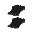 thumbnail image 5 of Hanes Ultimate Men's Ultra Cushion Low Cut Socks, 6-Pairs Black 6-12, 5 of 5