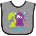 thumbnail image 3 of Inktastic Monster 2nd Birthday Boys or Girls Baby Bib, 3 of 4
