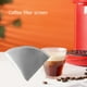 thumbnail image 3 of Papel de filtro de café de acero inoxidable reutilizable ecológico para productos domésticos, 3 of 8