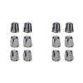 thumbnail image 1 of Set of 12 Shower Knob Replacement Metal Bathtub Knobs Replacement Compatible with Bathtub Shower Faucet Handle Remodel TrimKit Include Hot Cold and Diverter,MatteBlack, 1 of 8