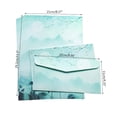 thumbnail image 5 of Giaone Stationery Writing Paper and Envelopes Set Double Side Colored Letter Paper, 5 of 11