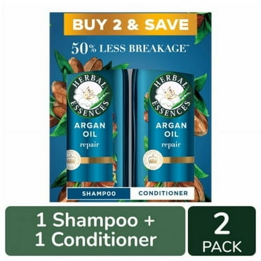 Herbal Essences bio:renew Argan Oil Of Morocco Repairing Color-Safe Shampoo and Conditioner Bundle - 13.5 fl oz